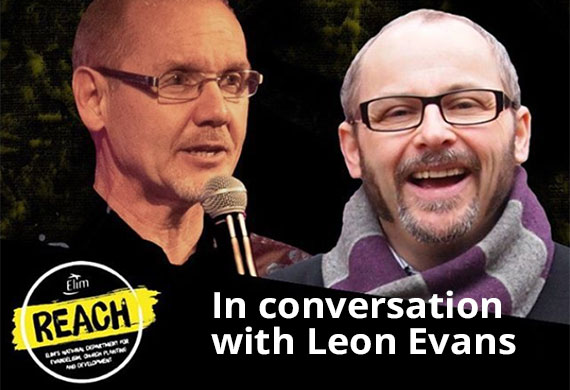 In conversation with Leon Evans