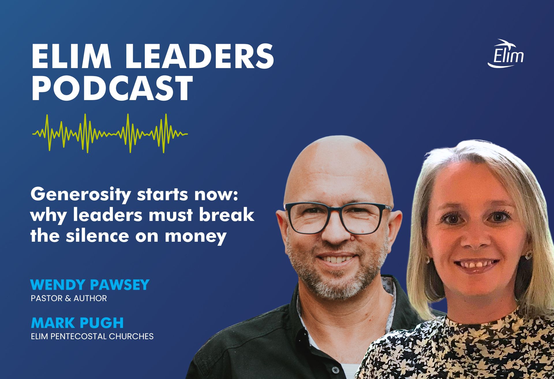 Generosity starts now Why leaders must break the silence on money