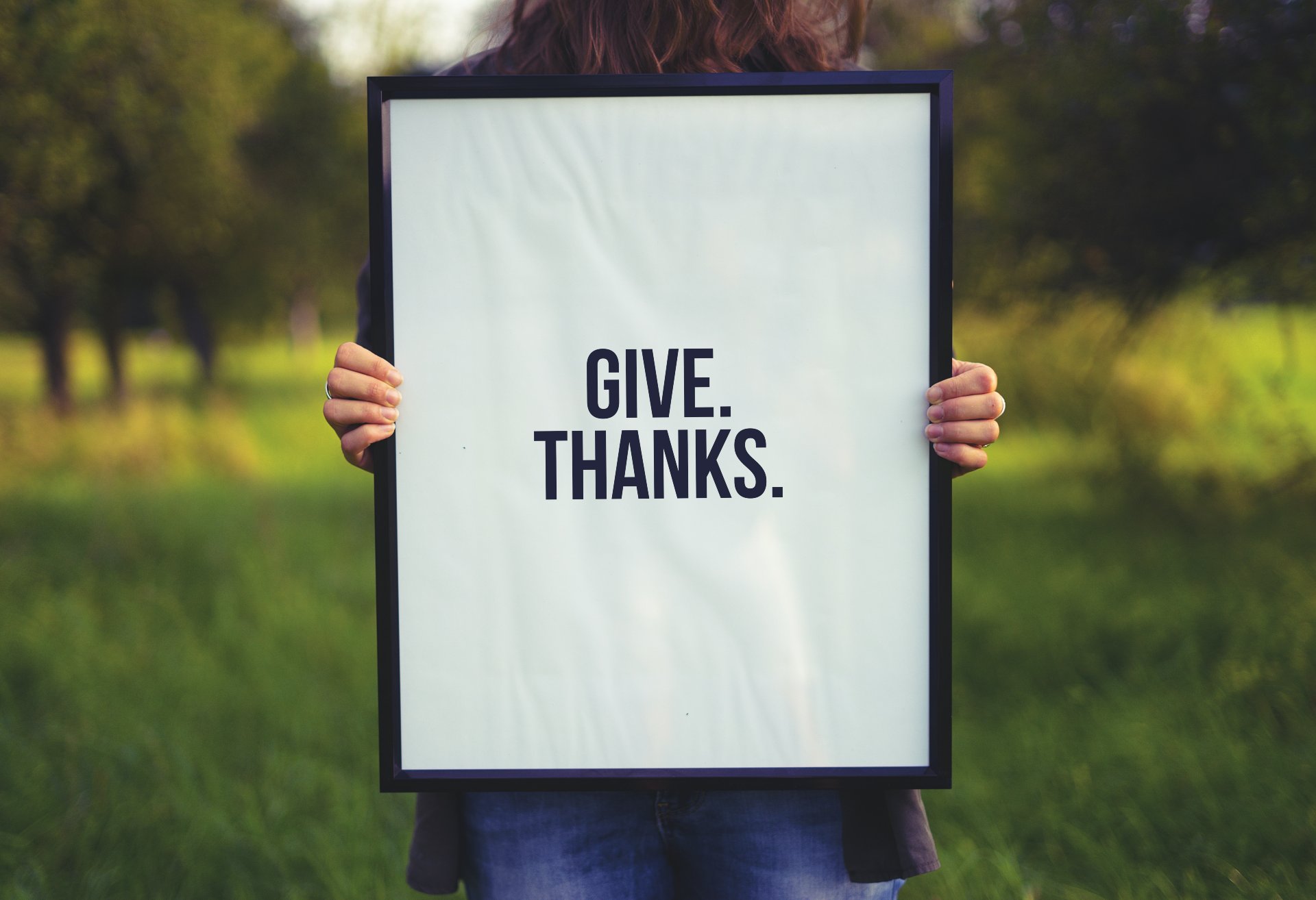 Give thanks