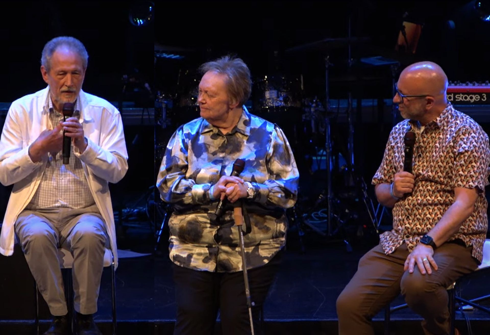 Mark Pugh, Marilyn Harry and Richard Buxton at ELS2025