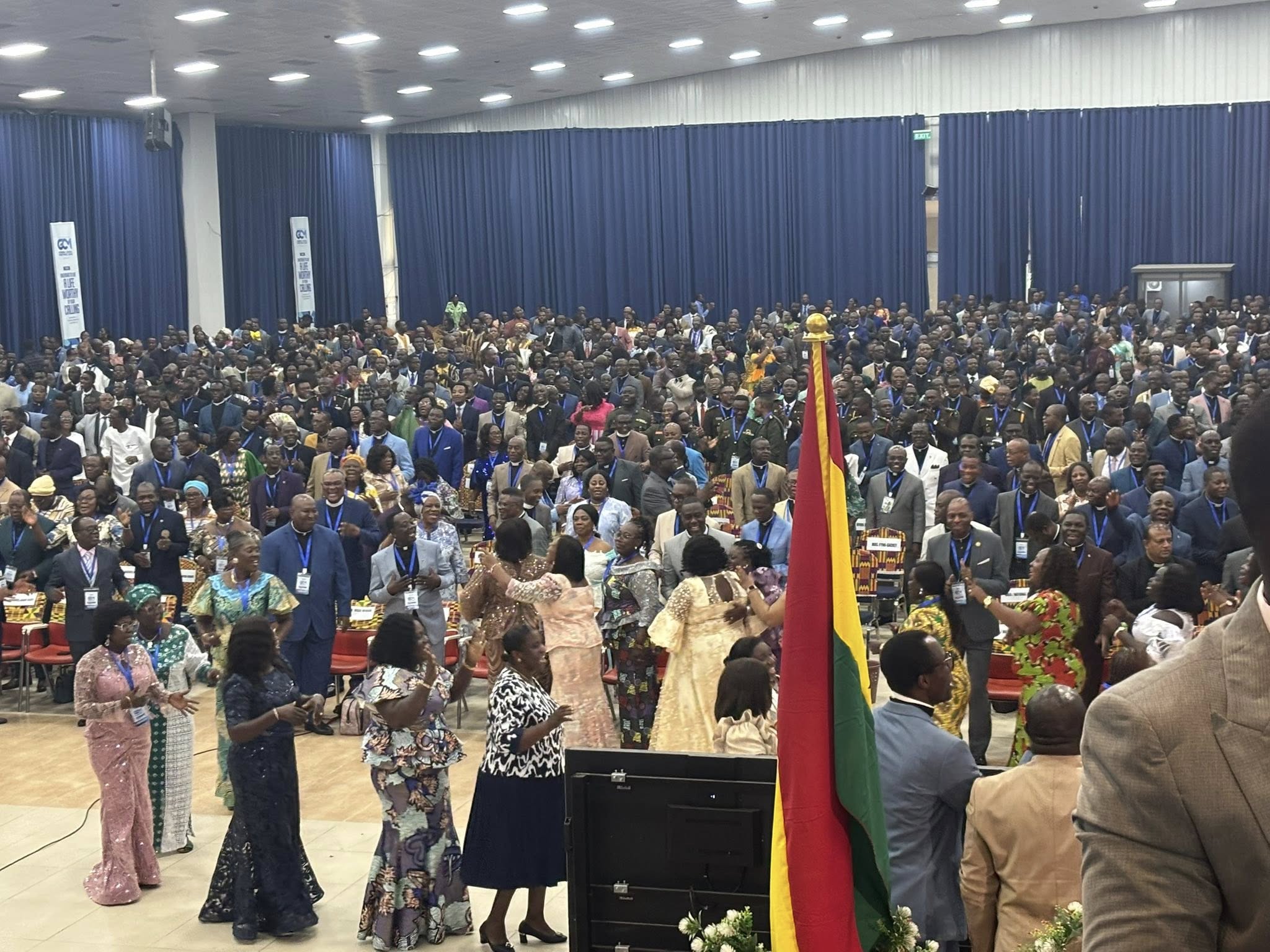 Image showing worship at the Church of Pentecost