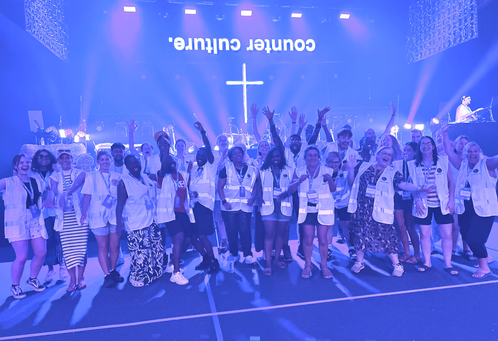 The Elim Prayer team celebrating at Limitless Festival 2025