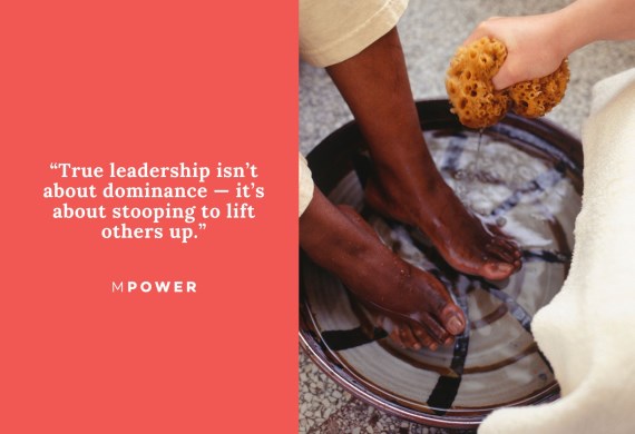 Leadership on your knees