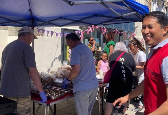 On mission in Scarborough: Elim Evangelism Teams in action