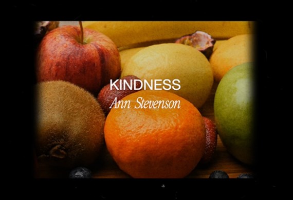 Kindness - a prayer with Ann Stevenson