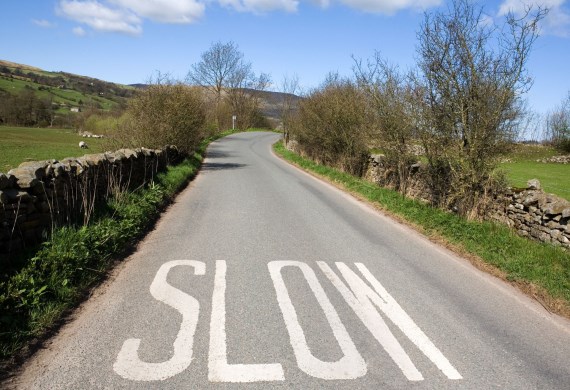 Why we need to slow down