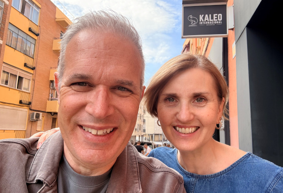 Lee and Fiona Trabucchi